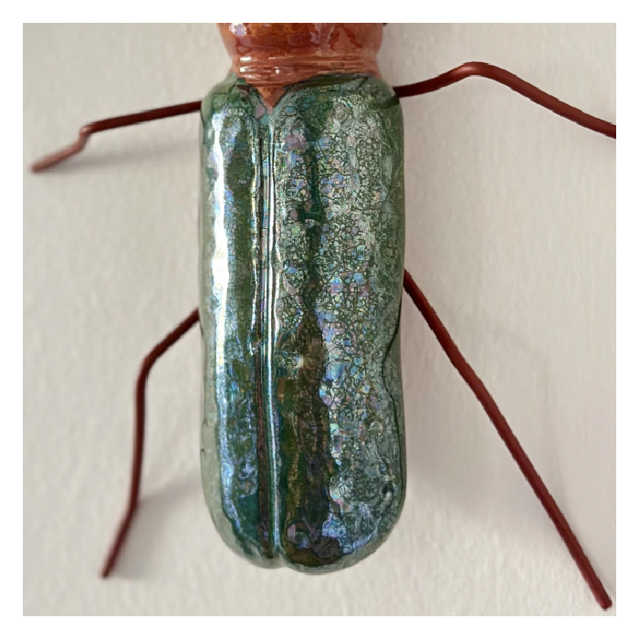 Insecto Escarabajo de Cerámica
