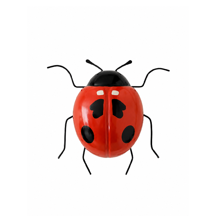Insecto Mariquita de Cerámica