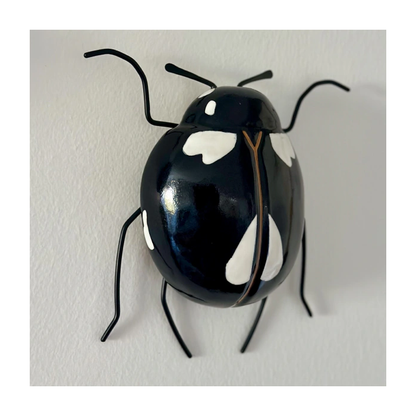 Insecto Mariquita de Cerámica
