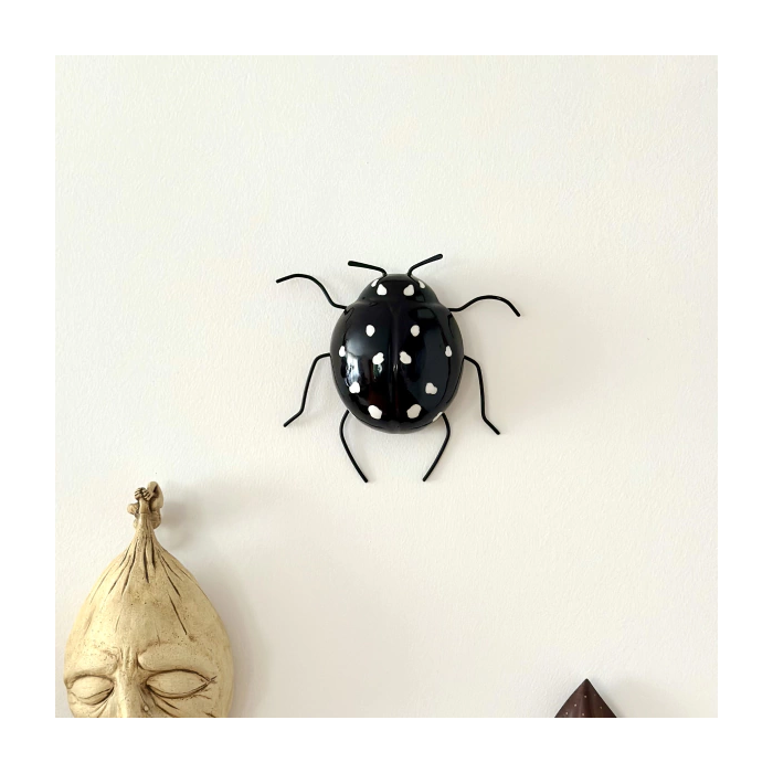 Insecto Mariquita de Cerámica