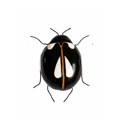 Insecto Mariquita de Cerámica