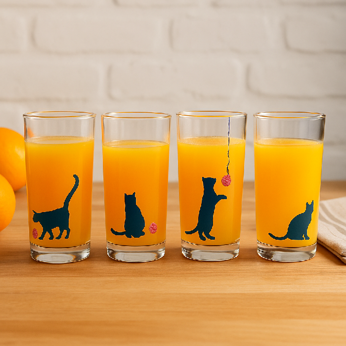 Set de Vasos Gato - Greghi Design